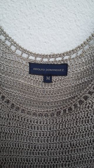 Top fiesta A.D. plateado