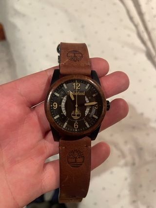 Reloj Timberland Marrón y Negro