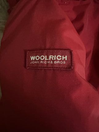 Woolrich Parka Rossa Donna Taglia 14 Anni/XS