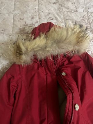 Woolrich Parka Rossa Donna Taglia 14 Anni/XS