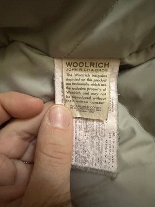 Woolrich Parka Rossa Donna Taglia 14 Anni/XS