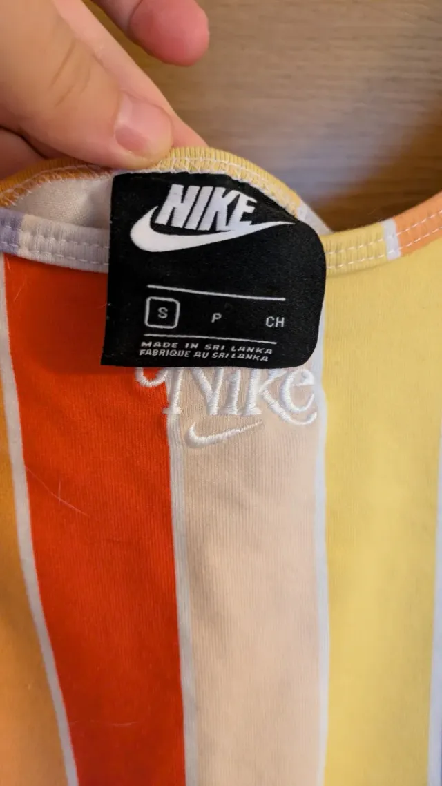 Body Nike Rayas Multicolor