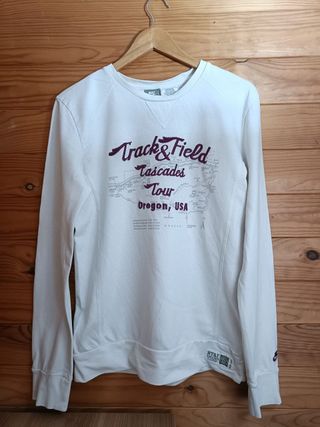 Sudadera o Jersey Nike Color Blanco y Morado M