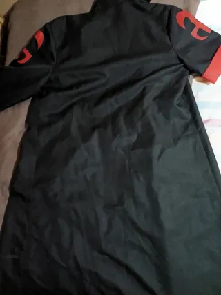 Gabardina Cosplay/LARP Negra y Roja