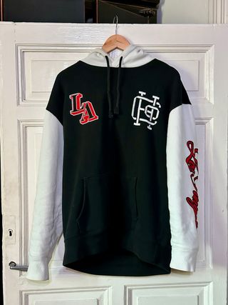 Sudadera Hollister XL Negra y Blanca