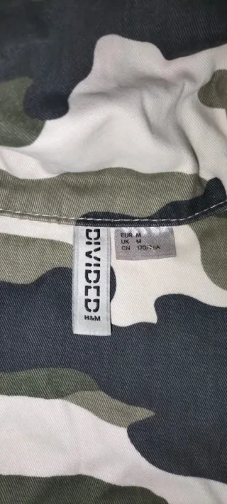 Giacca leggera donna mimetica taglia M