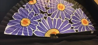 Abanicos pintados a mano