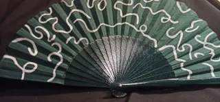 Abanicos pintados a mano