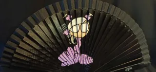 Abanicos pintados a mano