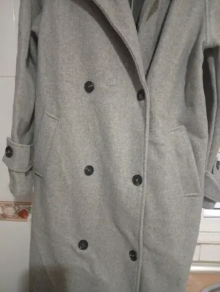 Abrigo marrón hombre Y otro Gris de Sheinn