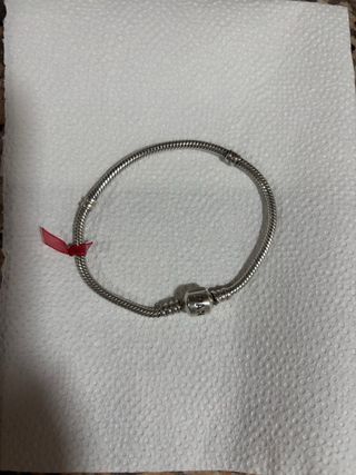 Pulsera Pandora de Serpiente con Cierre de Barril