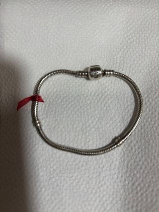 Pulsera Pandora de Serpiente con Cierre de Barril