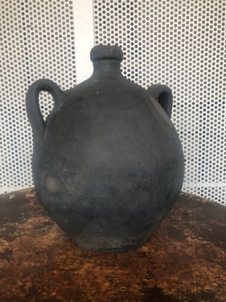 Antiguos Aguamanil Barral de Quart barro