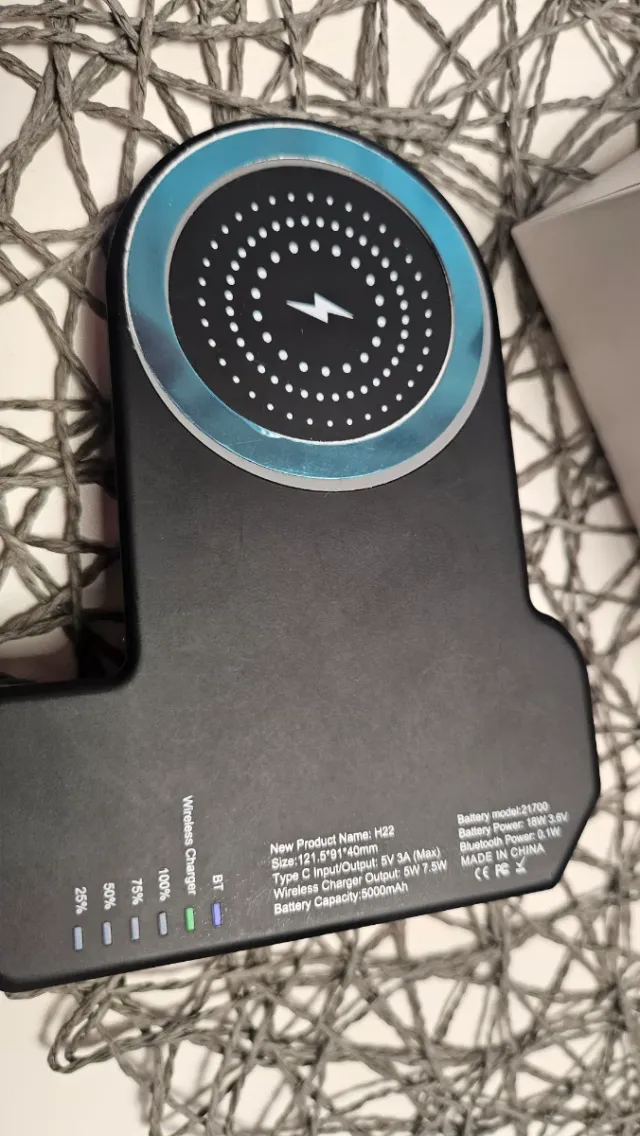 Batería Externa Wifi Bluetooth para Selfie