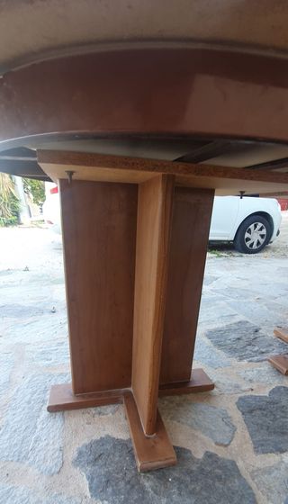 Mesa comedor extensible madera hasta 12 personas