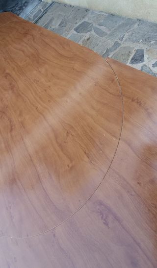 Mesa comedor extensible madera hasta 12 personas