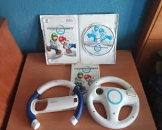 Mario Kart Wii + 2 Volantes Wii