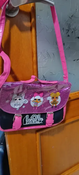 Bolso LOL Surprise Rosa y Negro