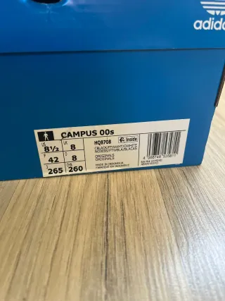 Zapatillas Adidas Campus 00s Negras