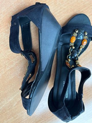 Sandalias Marypaz Negras Mujer