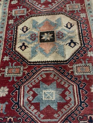 Grande Tappeto Persano Beige e Rosso