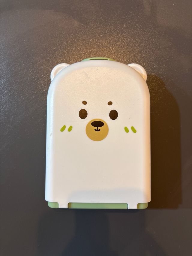 Juego Cepillos Biberón Portátil Oso