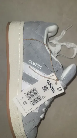 Zapatillas Adidas Campus Grises Talla 36