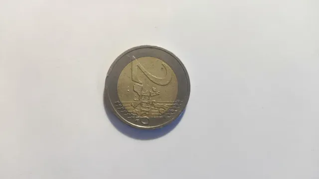 Moneda 2€ Reina Beatrix Países Bajos 2001