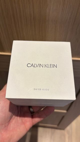 Reloj Calvin Klein Mujer Caja Blanca