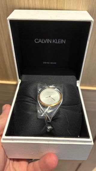 Reloj Calvin Klein Mujer Caja Blanca