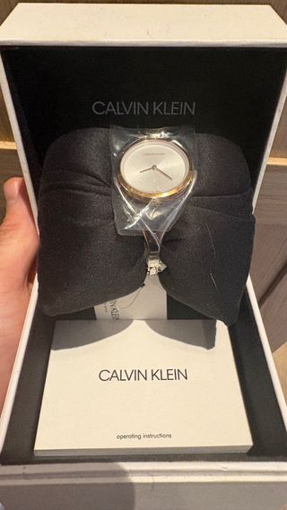 Reloj Calvin Klein Mujer Caja Blanca