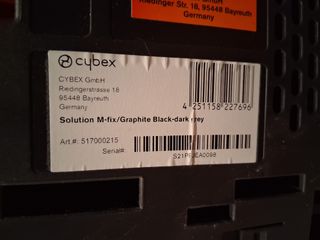 Silla Cybex Isofix Grupo 2-3