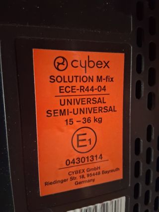 Silla Cybex Isofix Grupo 2-3