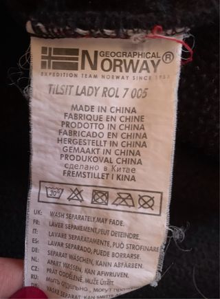 Chaqueta abrigo softshell Geographical Norway