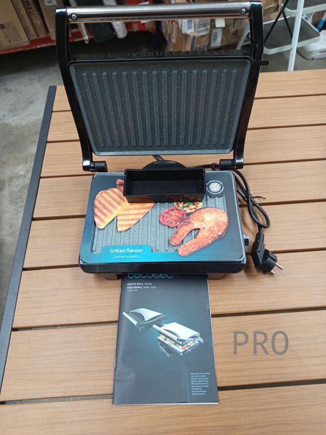 Grill CECOTEC Rock'nGrill 1000 Dark