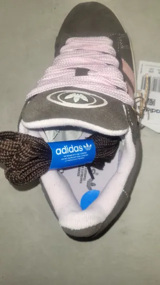 Zapatillas Adidas Marrones y Rosas Talla 36