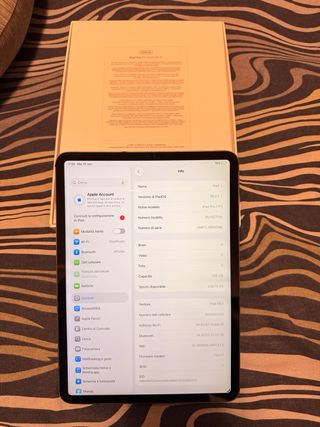 iPad Pro 11 256GB Wi-Fi Grigio