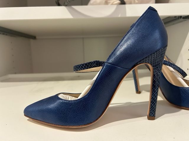 Zapatos de salón KCB azul noche