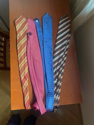 Lote de 6 corbatas de vestir