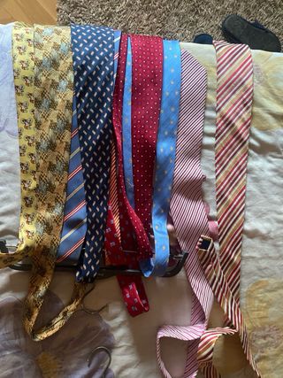 Lote de 6 corbatas de vestir