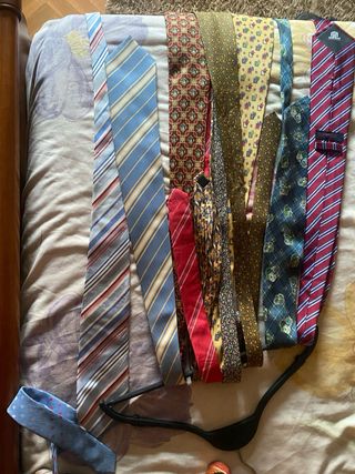 Lote de 6 corbatas de vestir