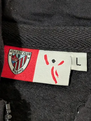 Sudadera Athletic Club Negra Talla L