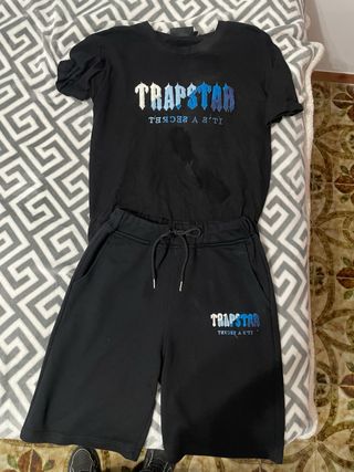 Conjunto Trapstar Negro XS