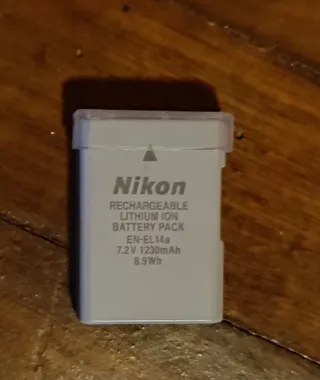 Cargador doble y dos baterías para Nikon