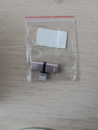 Adaptador para iPhone Lightning a USB-C