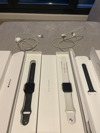 Apple Watch Series 3 38mm Negro y Blanco