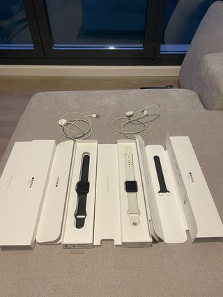 Apple Watch Series 3 38mm Negro y Blanco
