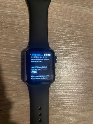 Apple Watch Series 3 38mm Negro y Blanco