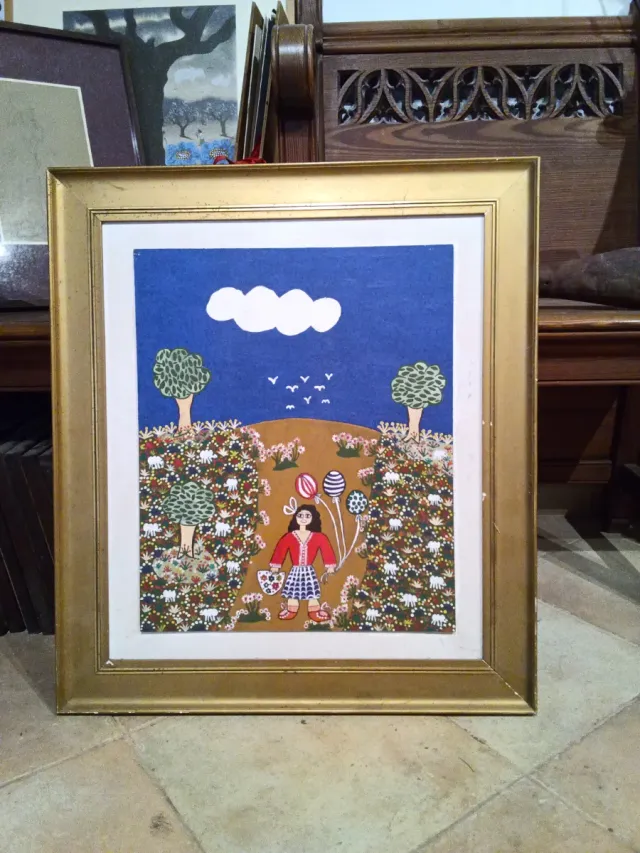 Acrílico Estilo Naif