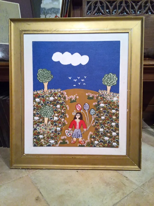 Acrílico Estilo Naif